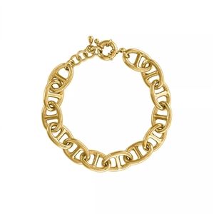 New OMA THE LABEL Abuja Bracelet 18K GP Brass